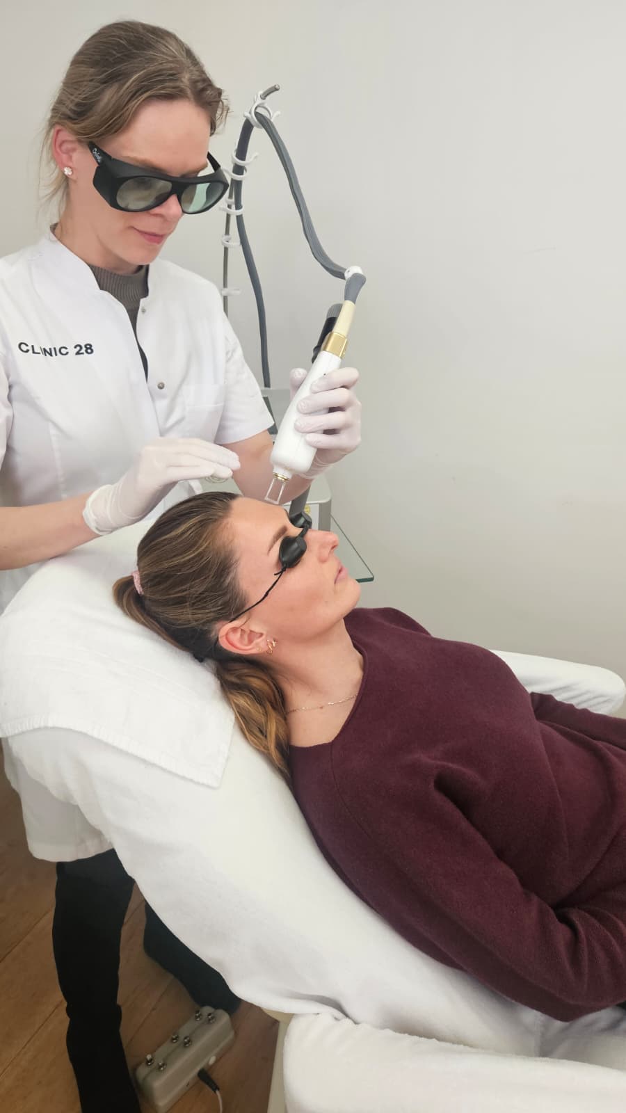 Erbium Glass laser behandeling bij Clinic 28